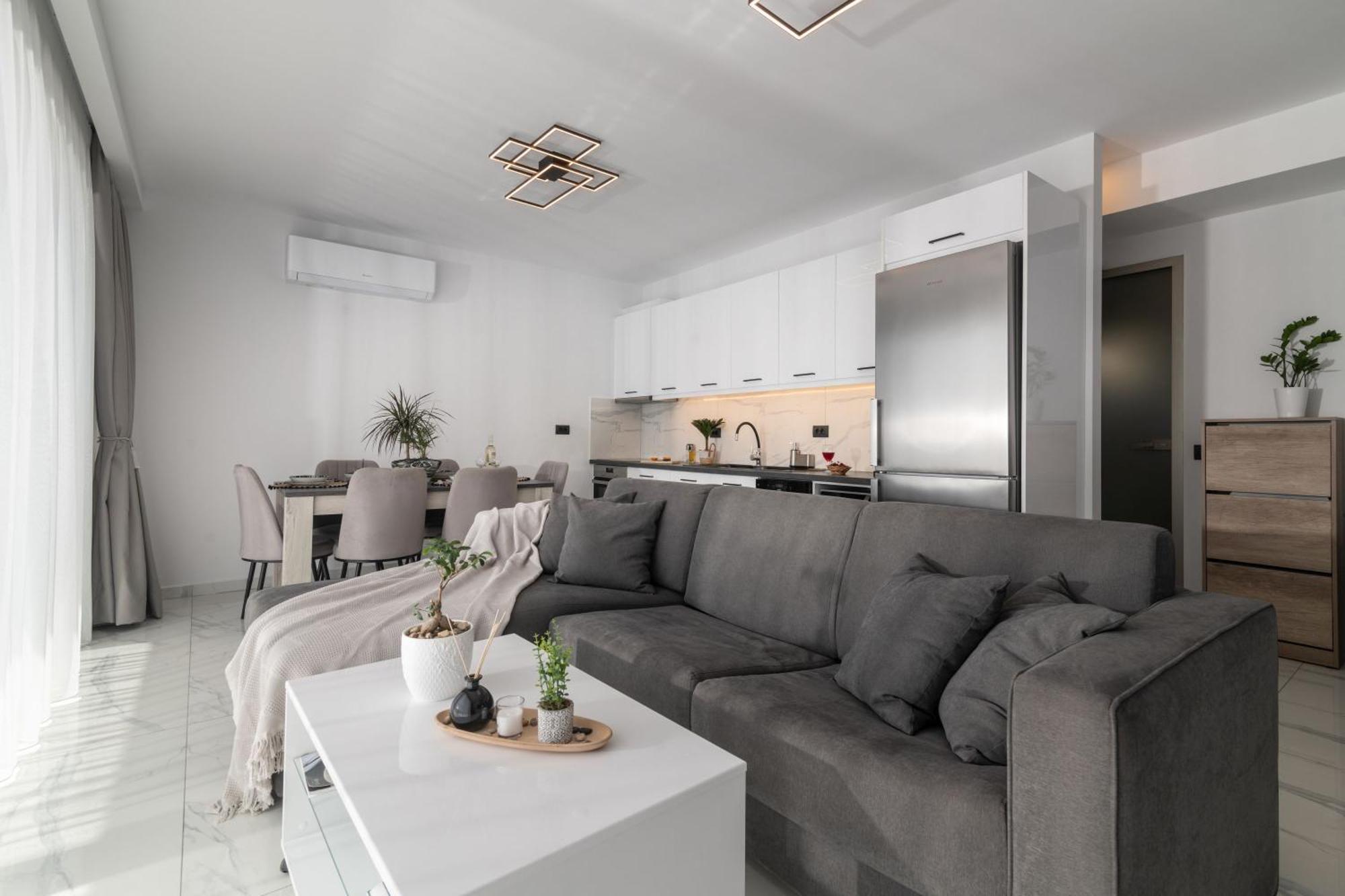 Sunwhite Villas - Private Pool & Cozy Atmosphere, By Zantewize لاغاناس المظهر الخارجي الصورة