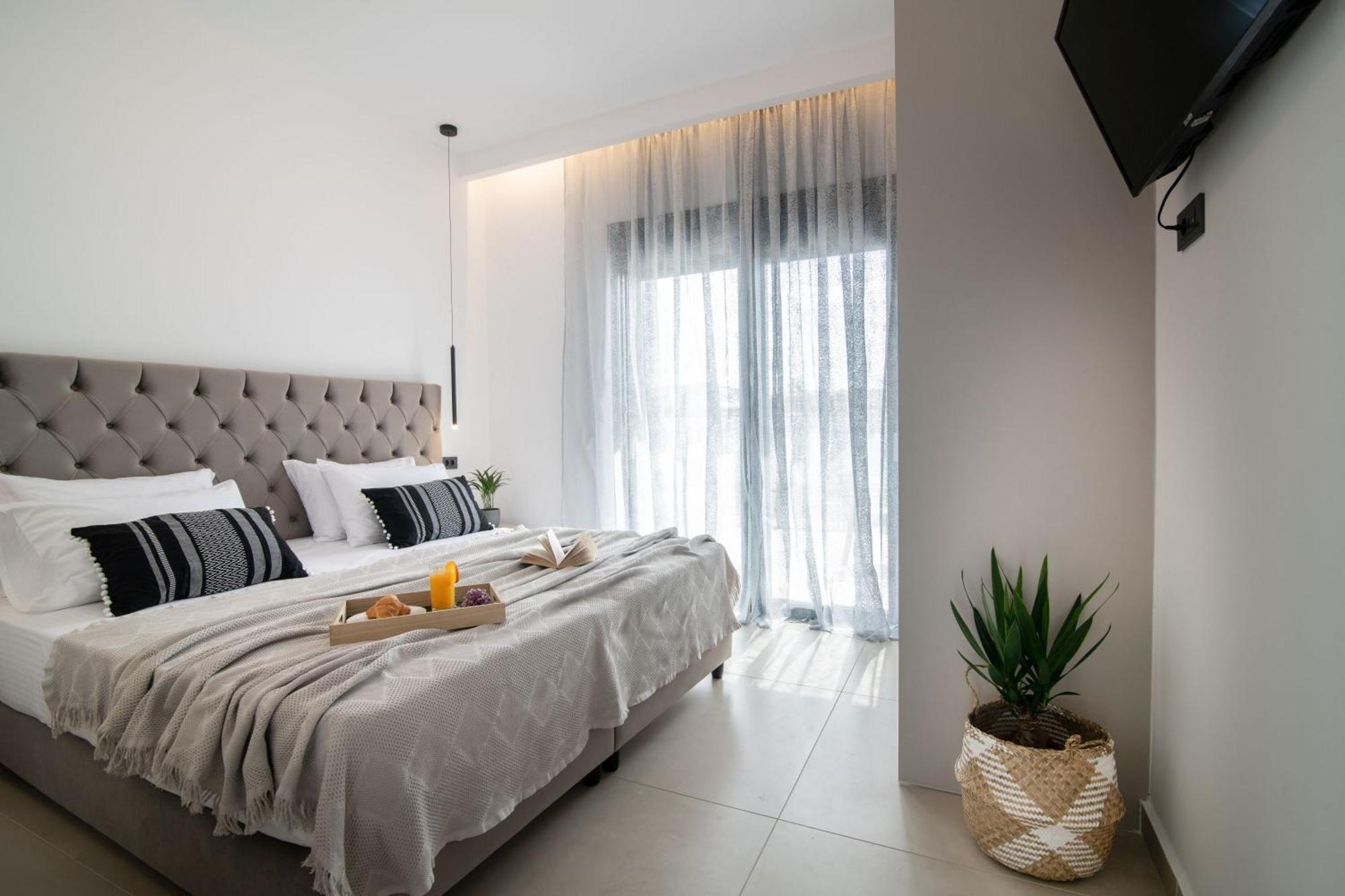 Sunwhite Villas - Private Pool & Cozy Atmosphere, By Zantewize لاغاناس المظهر الخارجي الصورة